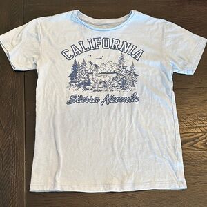 Wonder Nation Light Blue Graphic Tee